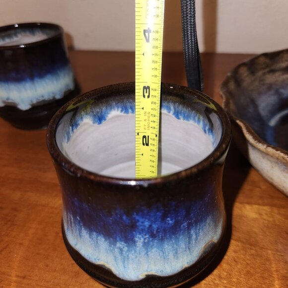 Handcrafted Ceramic Plate & Cup Set By Cathe - Picture 9 of 10